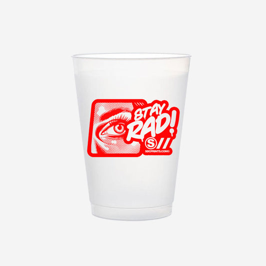 Frost Flex Cup 10 oz - 1 Color Print - Short Run