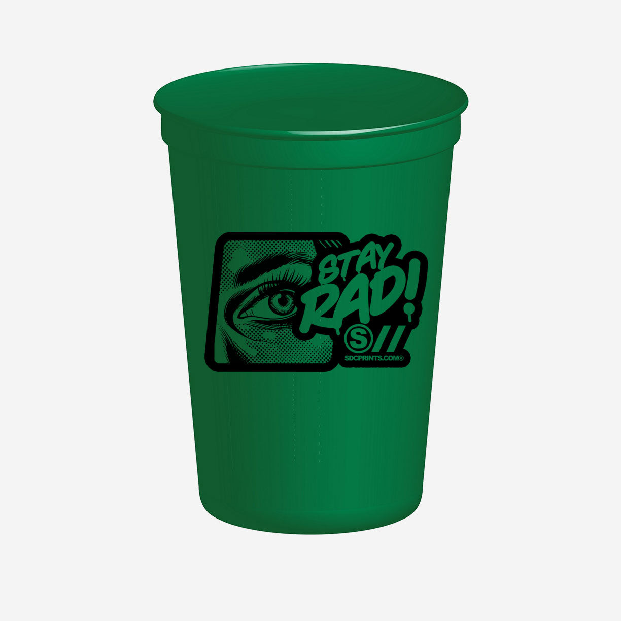Stadium Cup 12 oz - 1 Color Print - Short Run