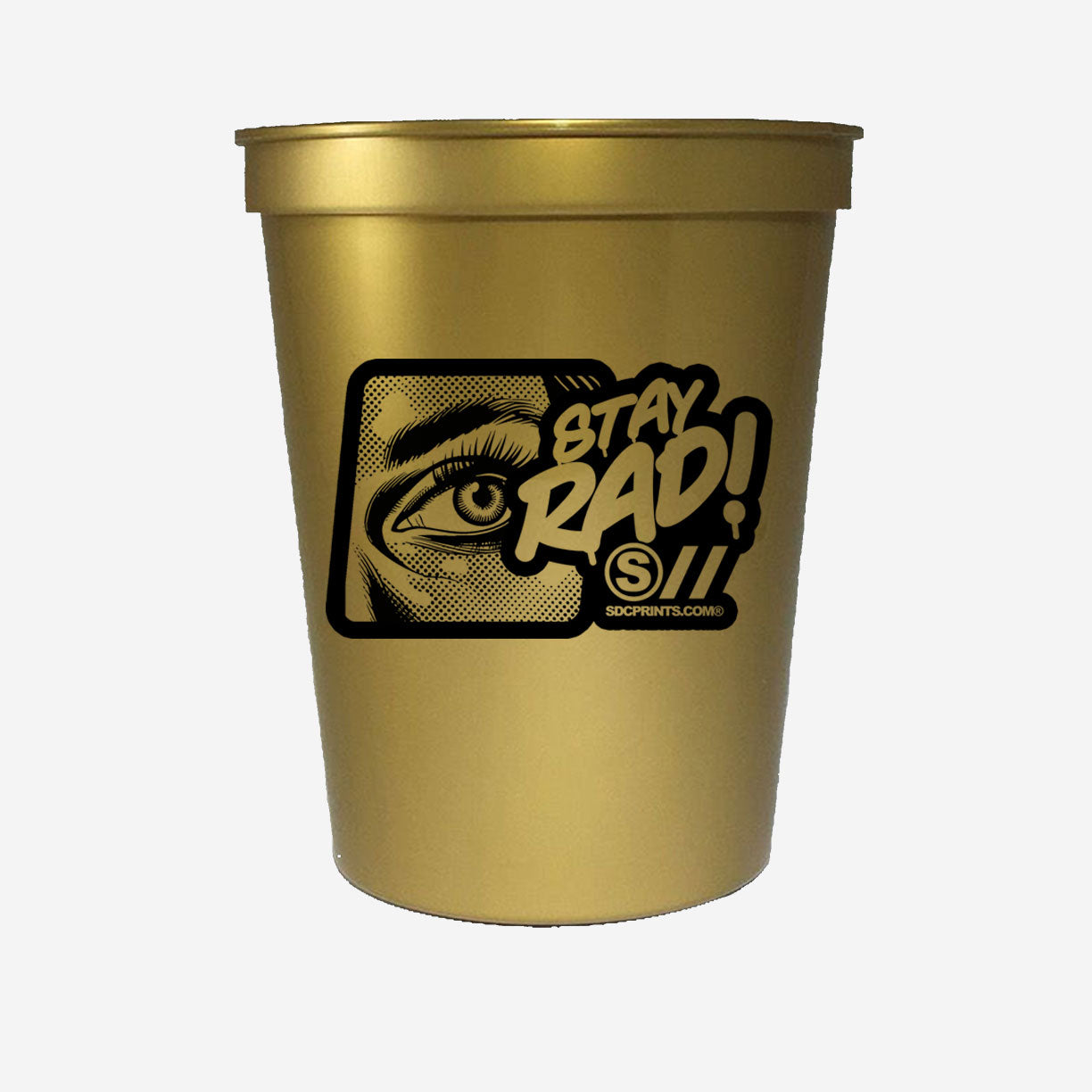 Stadium Cup 16 oz - 1 Color Print - Short Run