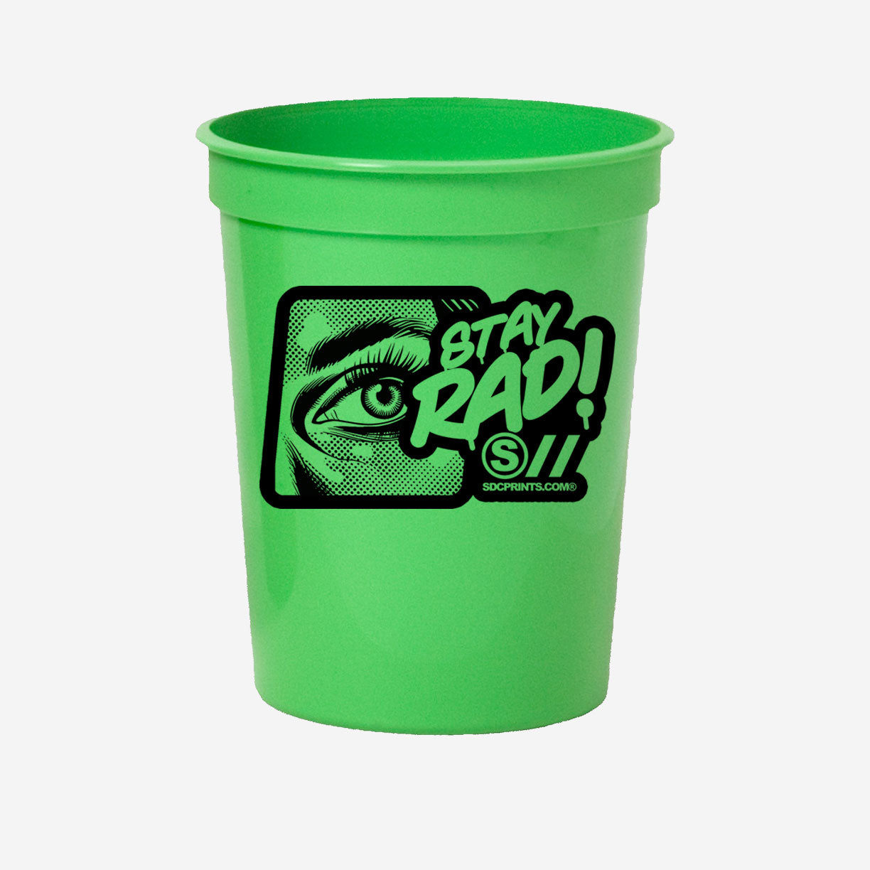 Stadium Cup 16 oz - 1 Color Print - Short Run