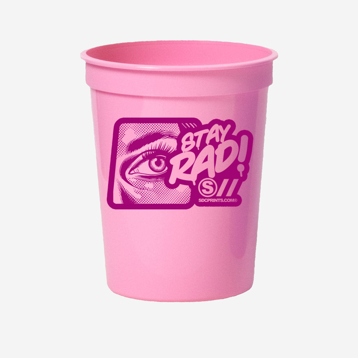 Stadium Cup 16 oz - 1 Color Print - Short Run