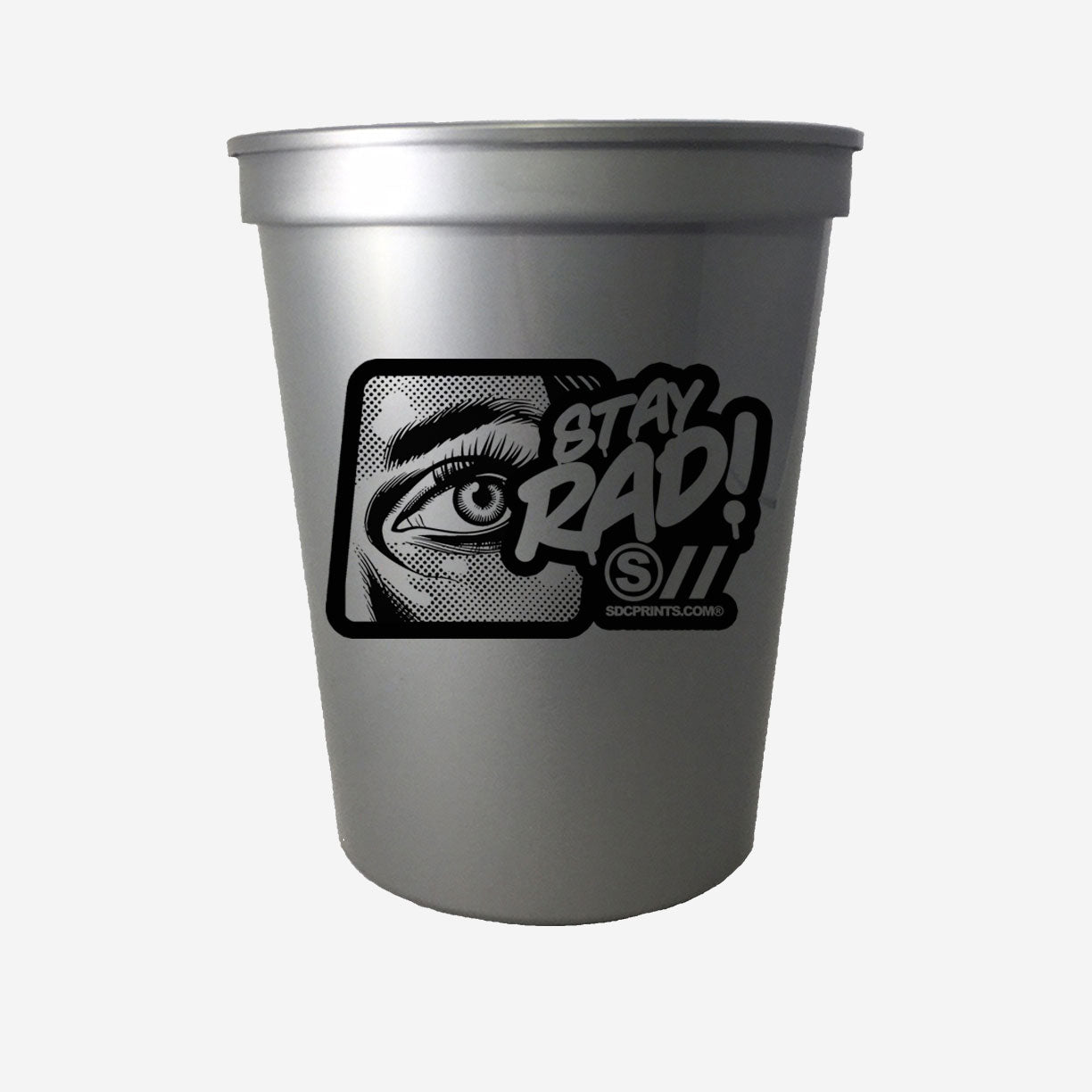 Stadium Cup 16 oz - 1 Color Print - Short Run