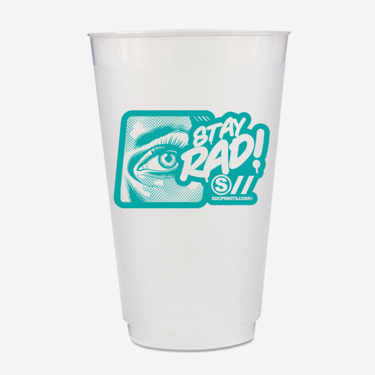 Frost Flex Cup 20 oz - 1 Color Print - Short Run