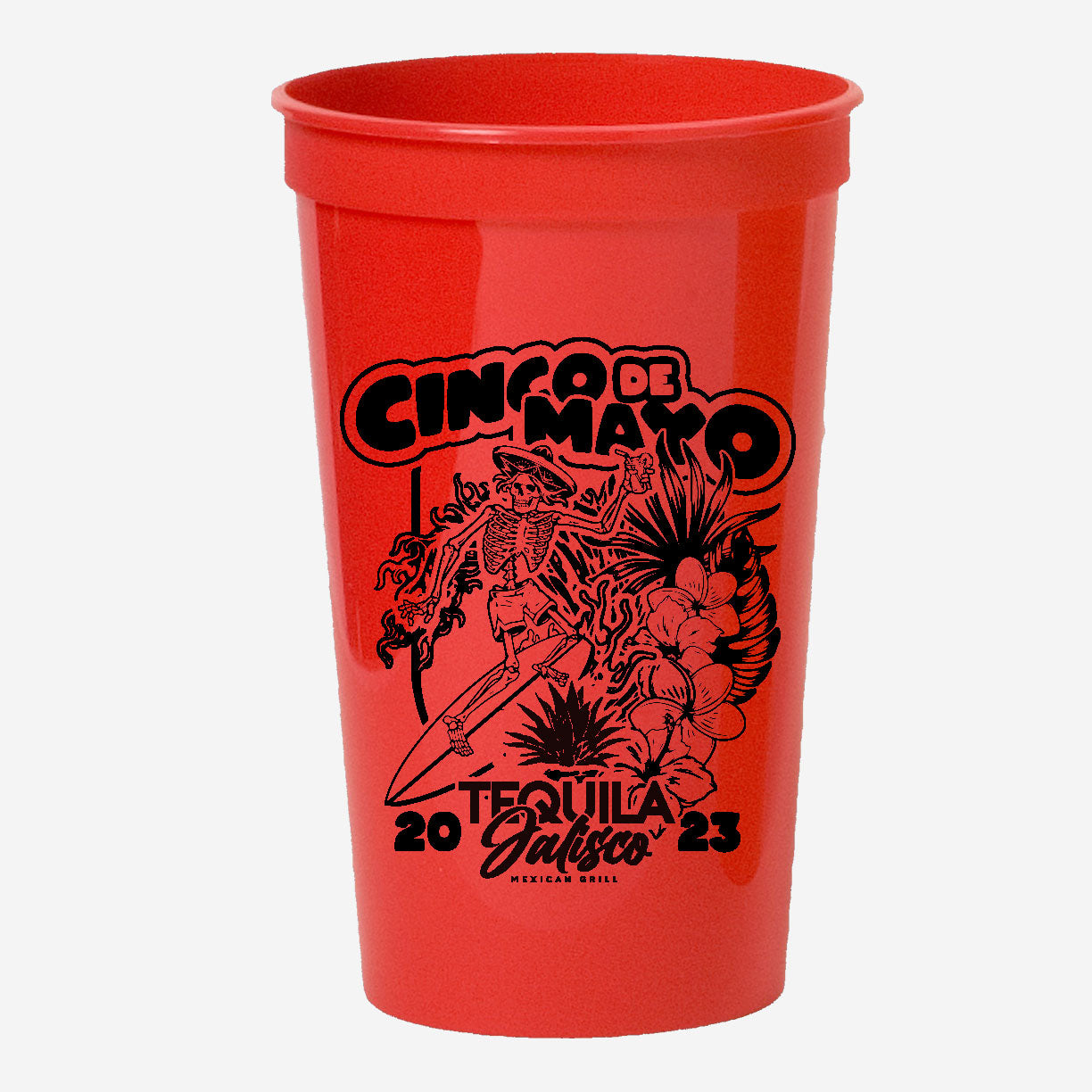 Stadium Cup 32 oz - 1 Color Print - Short Run