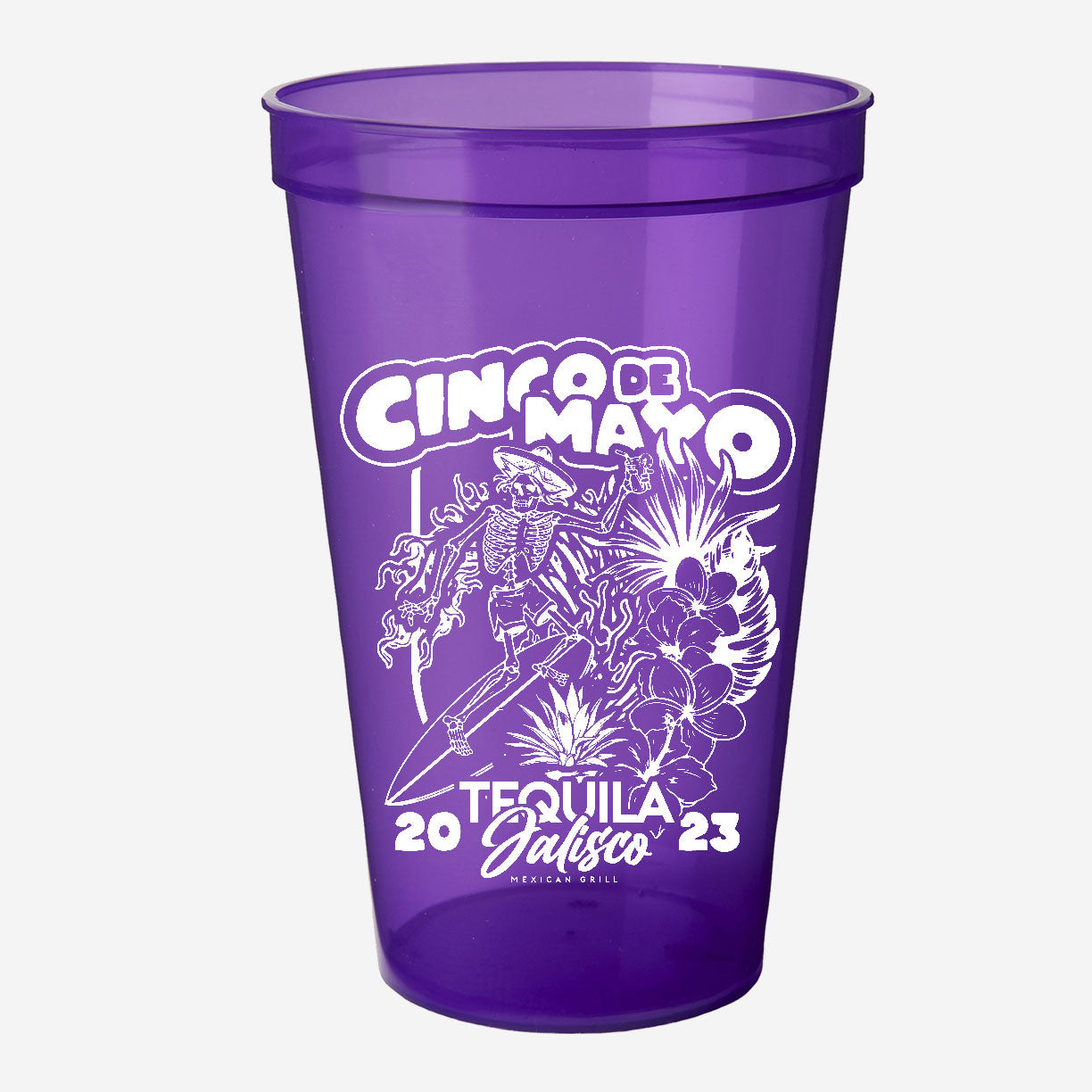 Stadium Cup 22 oz - 1 Color Print - Short Run