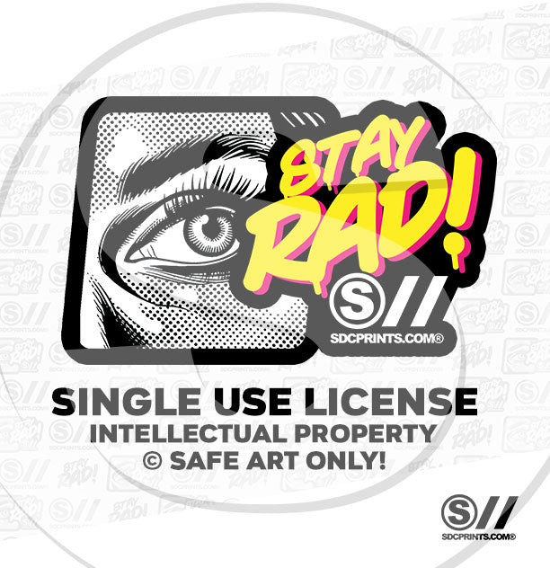 Single-Use License for Ad Use – SDCPRINTS.COM® Intellectual Property