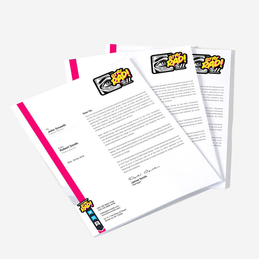 Letterhead Full Color Print