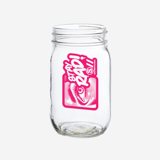 Mason Jars 16 oz - 1 Color Print