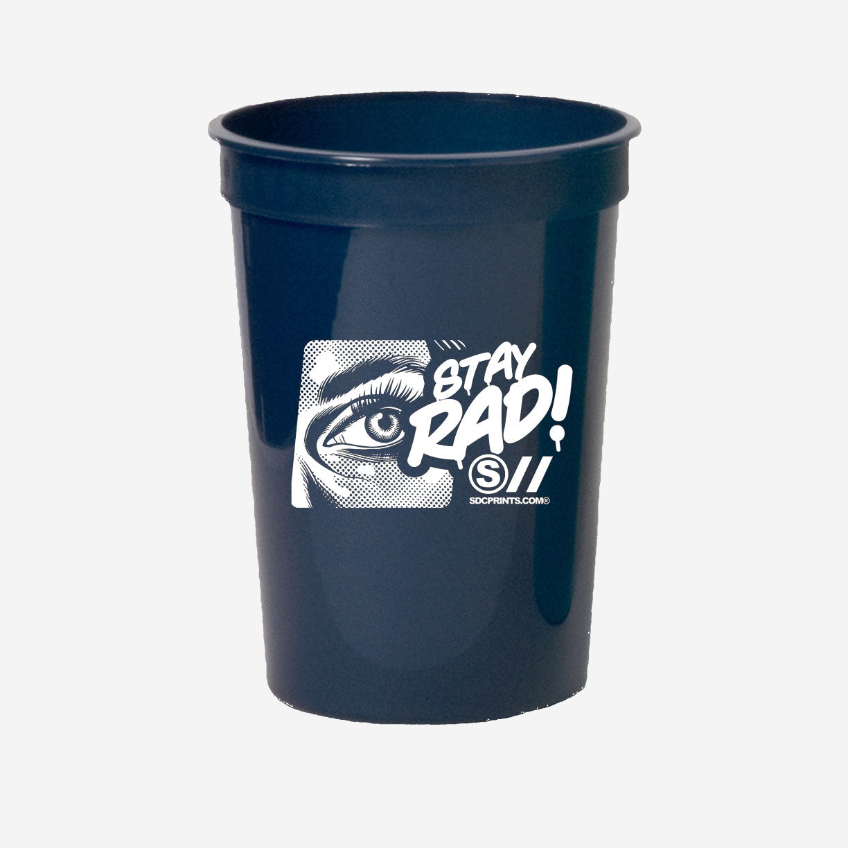 Stadium Cup 12 oz - 1 Color Print - Short Run