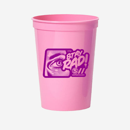 Stadium Cup 12 oz - 1 Color Print - Short Run