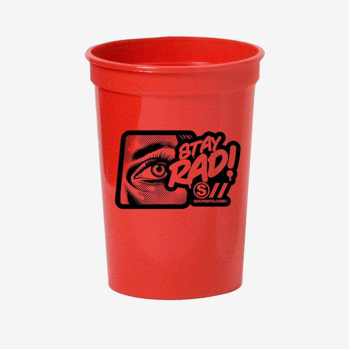 Stadium Cup 12 oz - 1 Color Print - Short Run