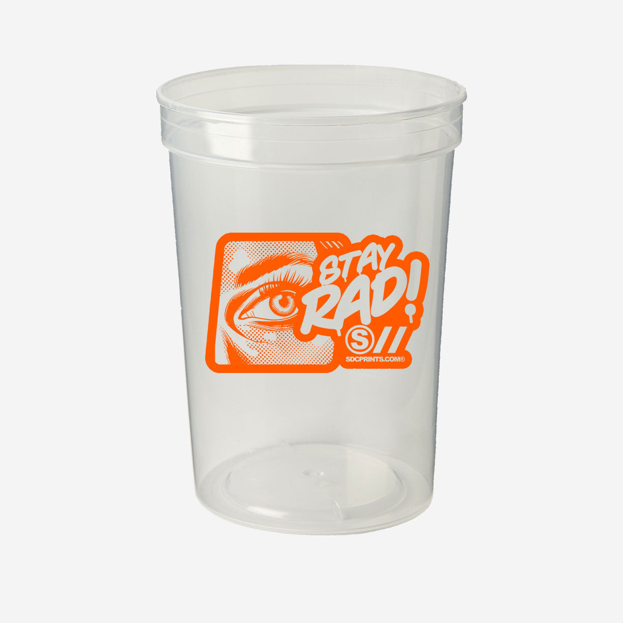 Stadium Cup 12 oz - 1 Color Print - Short Run