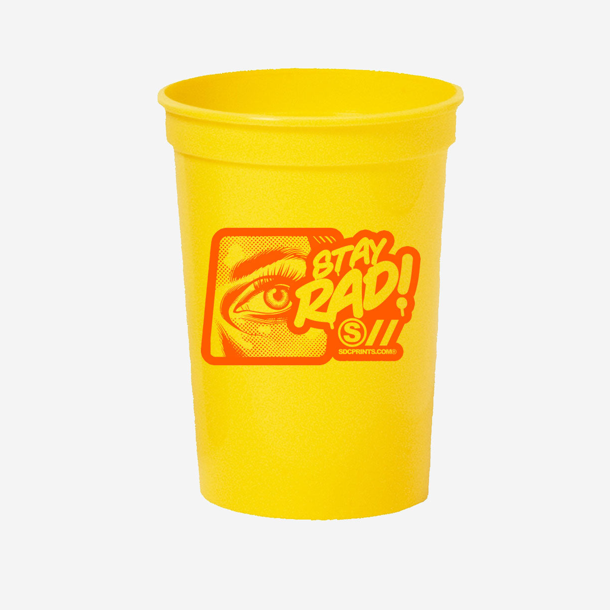 Stadium Cup 12 oz - 1 Color Print - Short Run