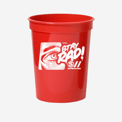 Stadium Cup 16 oz - 1 Color Print - Short Run