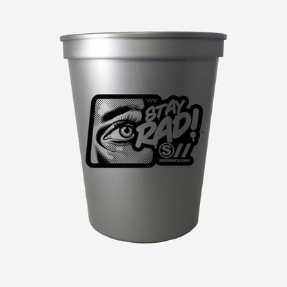 Stadium Cup 16 oz - 1 Color Print - Short Run