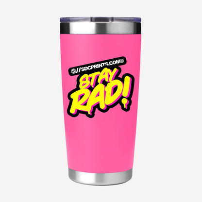 20 oz Stainless Steel Tumbler - Full Color Print
