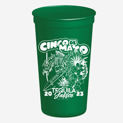 Stadium Cup 22 oz - 1 Color Print - Short Run