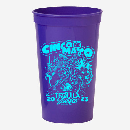 Stadium Cup 22 oz - 1 Color Print - Short Run