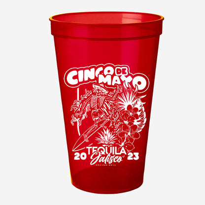 Stadium Cup 22 oz - 1 Color Print - Short Run