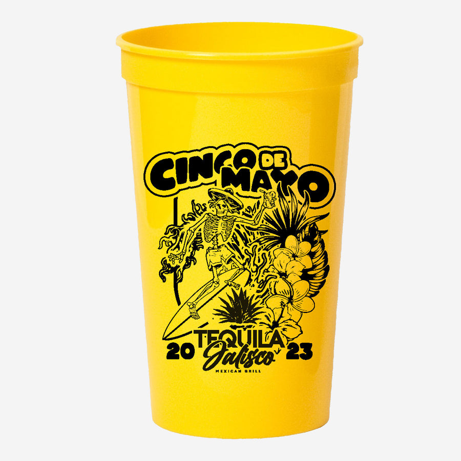 Stadium Cup 32 oz - 1 Color Print - Short Run