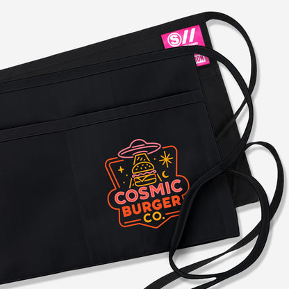 RAD! APRON. 3 Pocket Waist Apron
