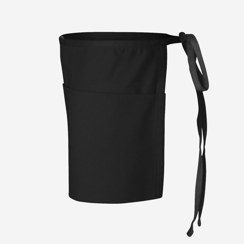 SALE - BLACK 3 Pocket Waist Apron - Custom Branded
