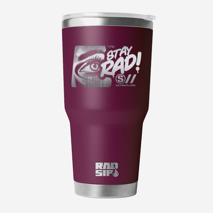 30 oz Stainless Steel Tumbler - Laser Engraved