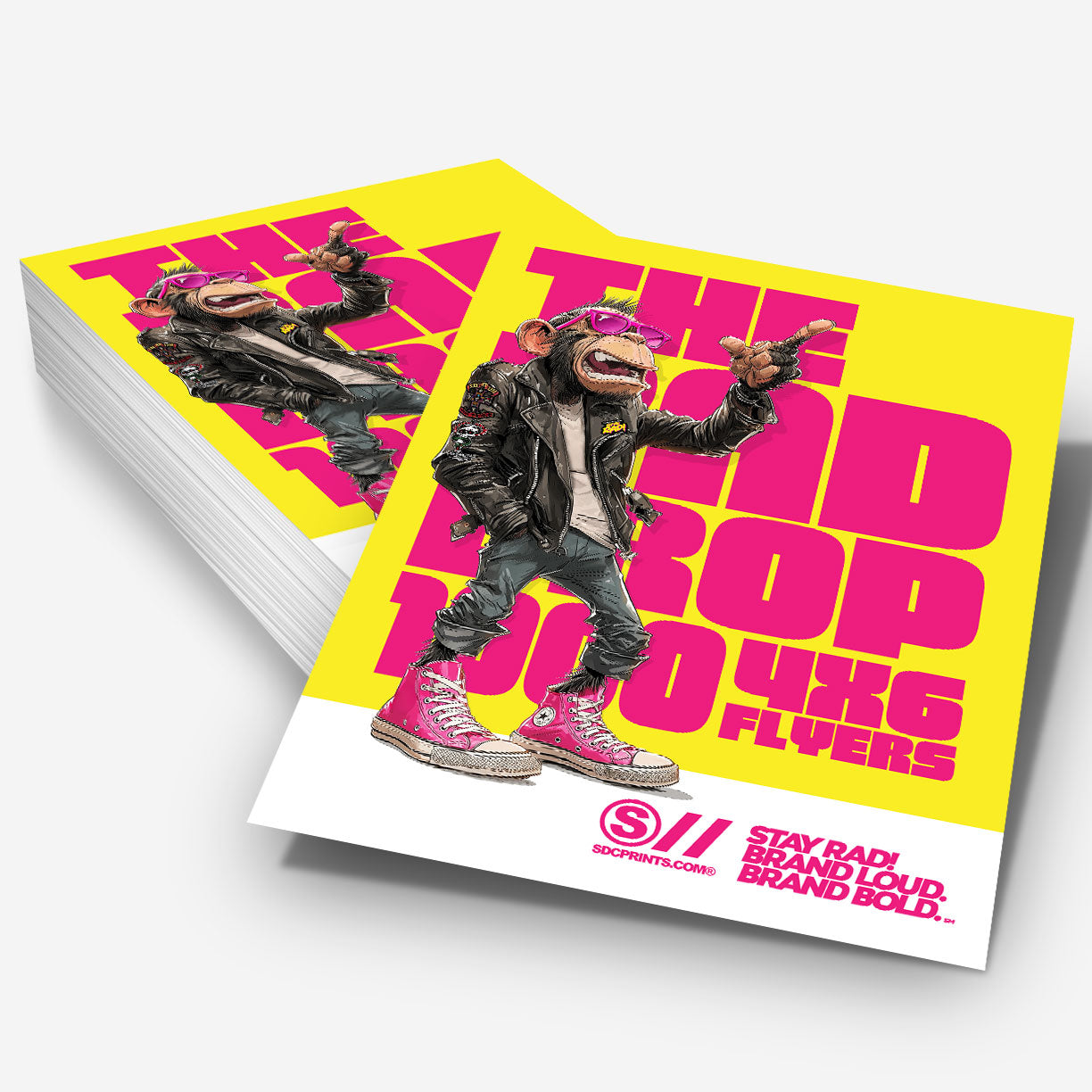 RAD DROP FLYERS 1000