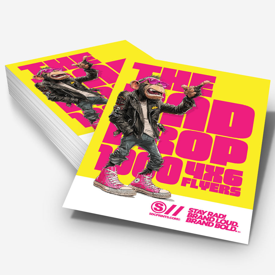 RAD DROP FLYERS 1000