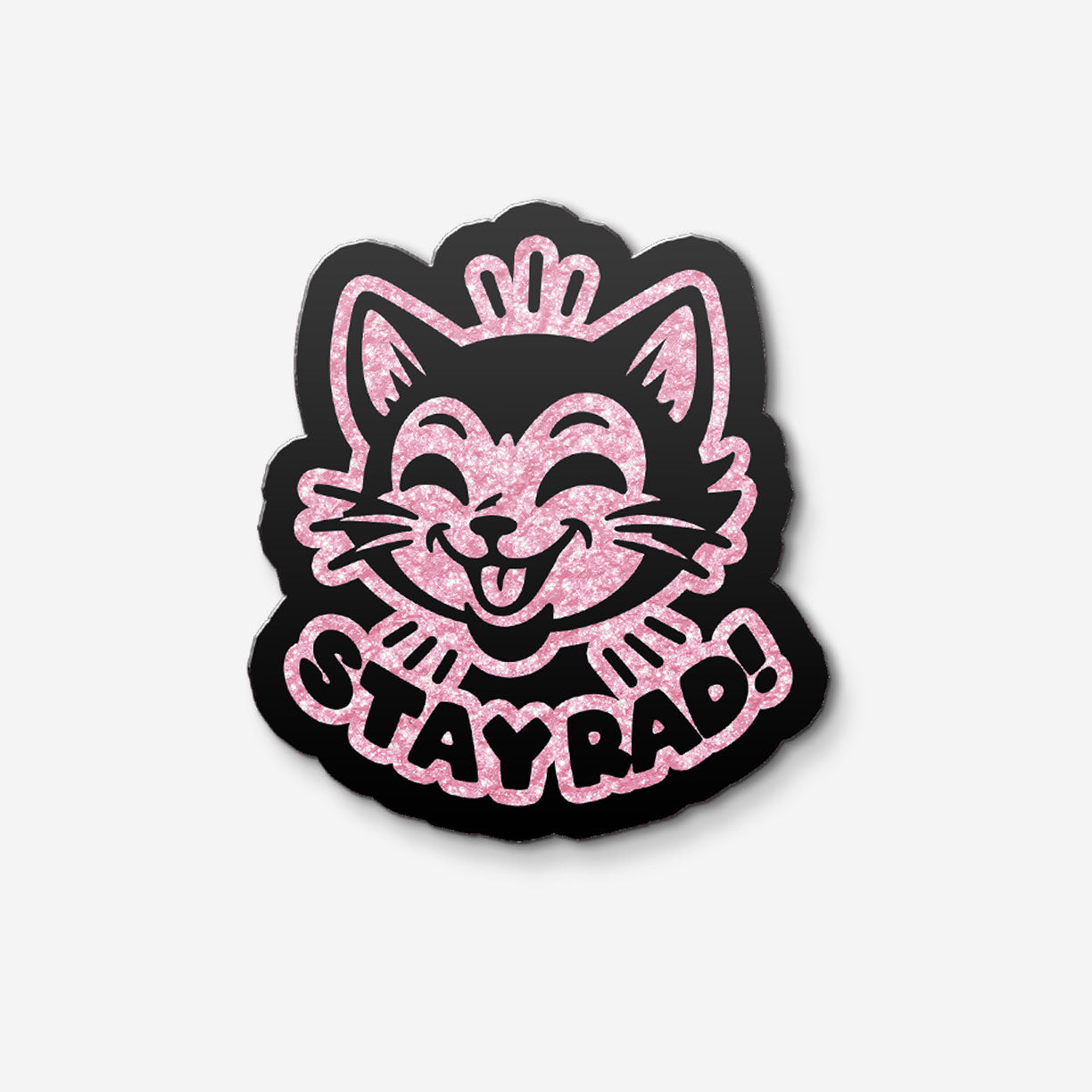 Glitter Finish Sticker