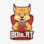 Vinyl Floor Graphics - Basketball Team Logo