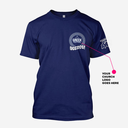 Yeeros Minotaur Custom Festival Tee - 50 PCS $13.80