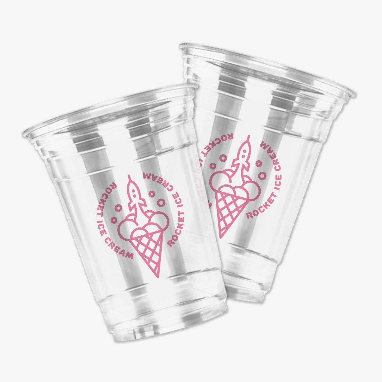 Plastic PET Cup - 12 oz Cup