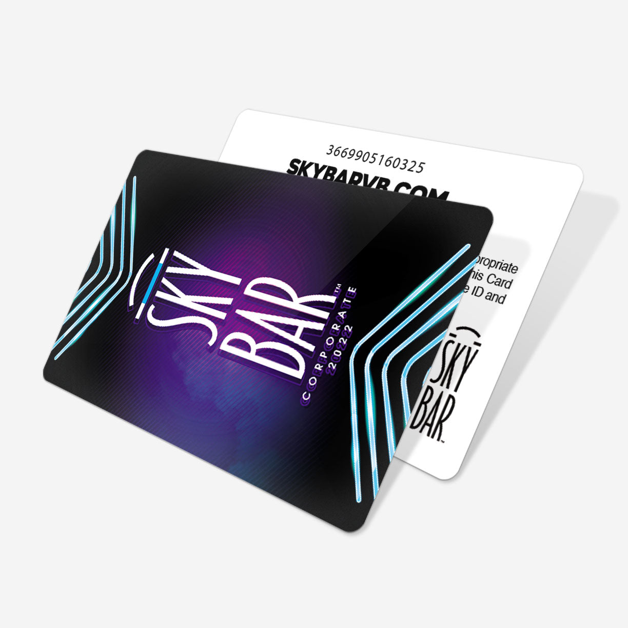 Plastic VIP Club Cards