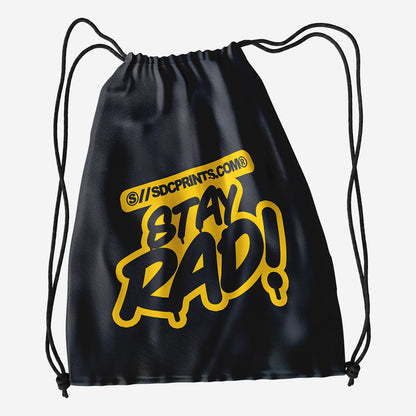 Classic Poly Drawstring Bag 1 Color Print