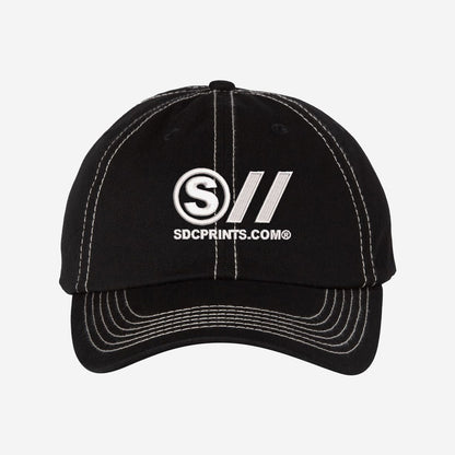 Dad Hat - Embroidered Bio Washed