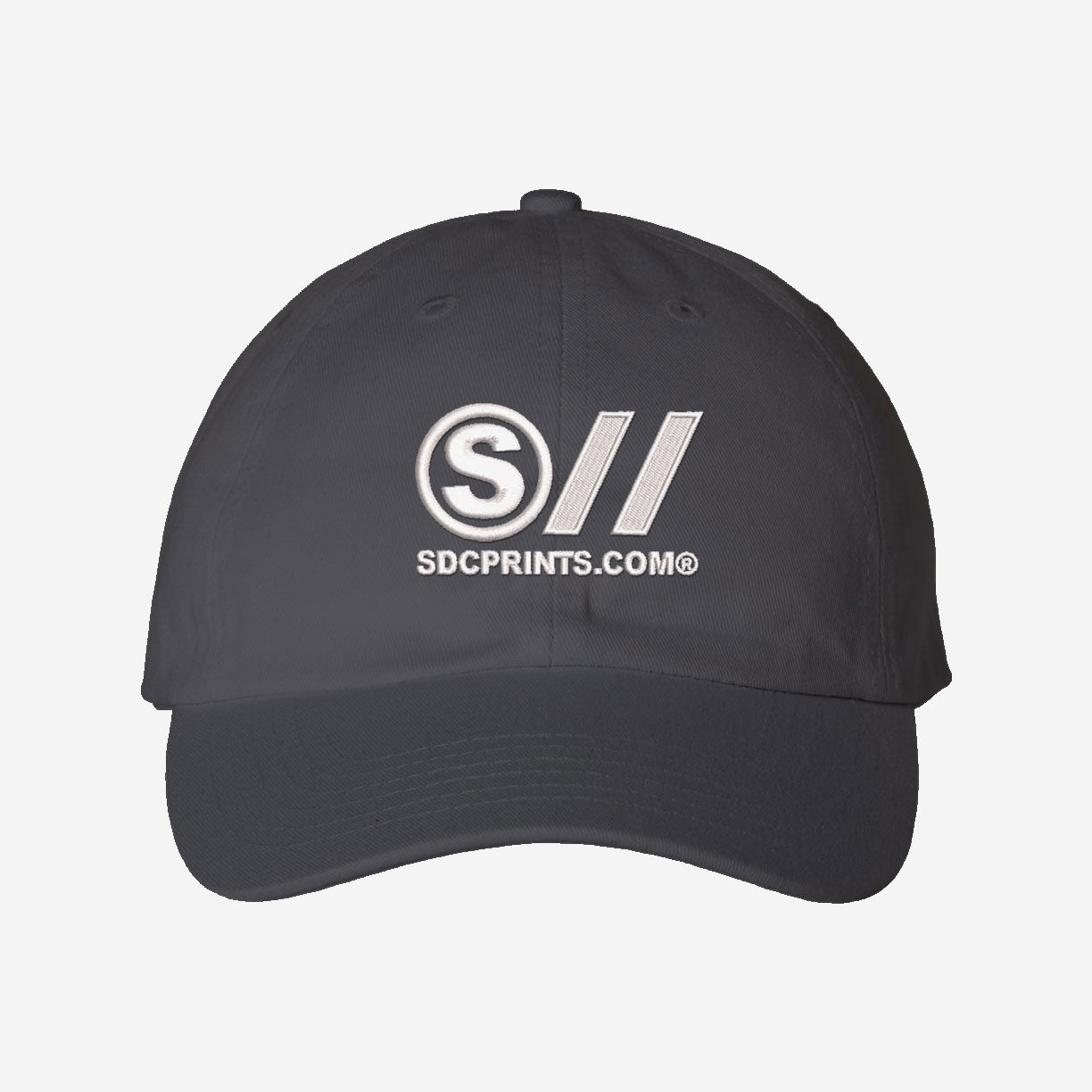 Dad Hat - Embroidered Bio Washed