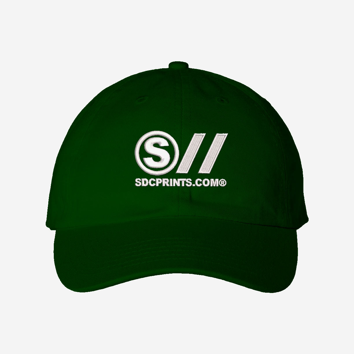 Dad Hat - Embroidered Bio Washed