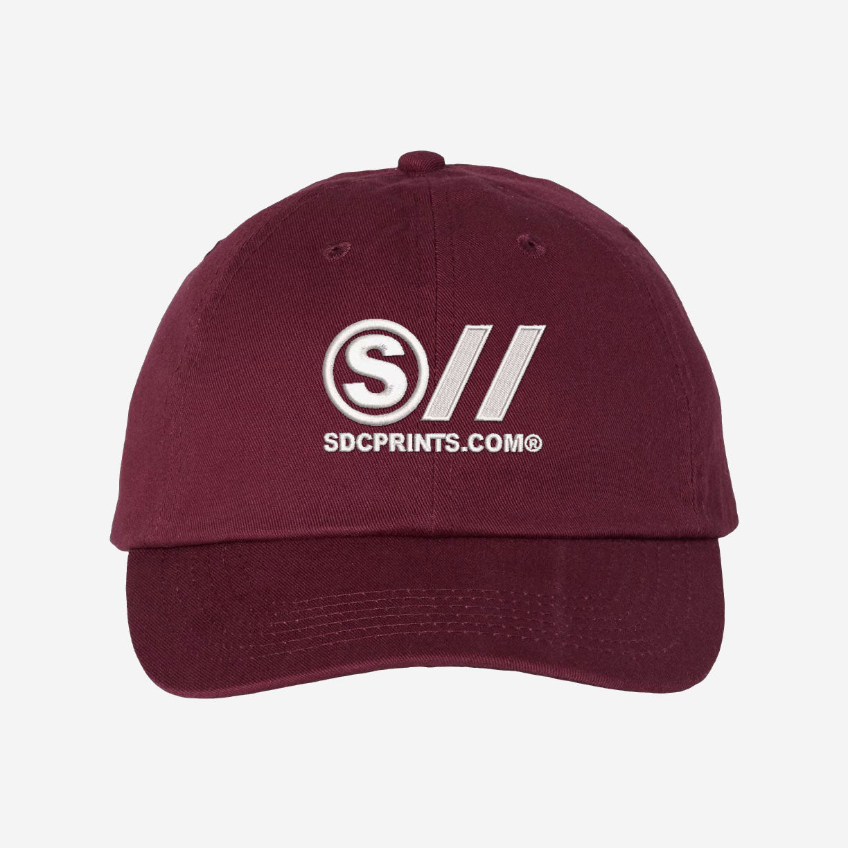 Dad Hat - Embroidered Bio Washed