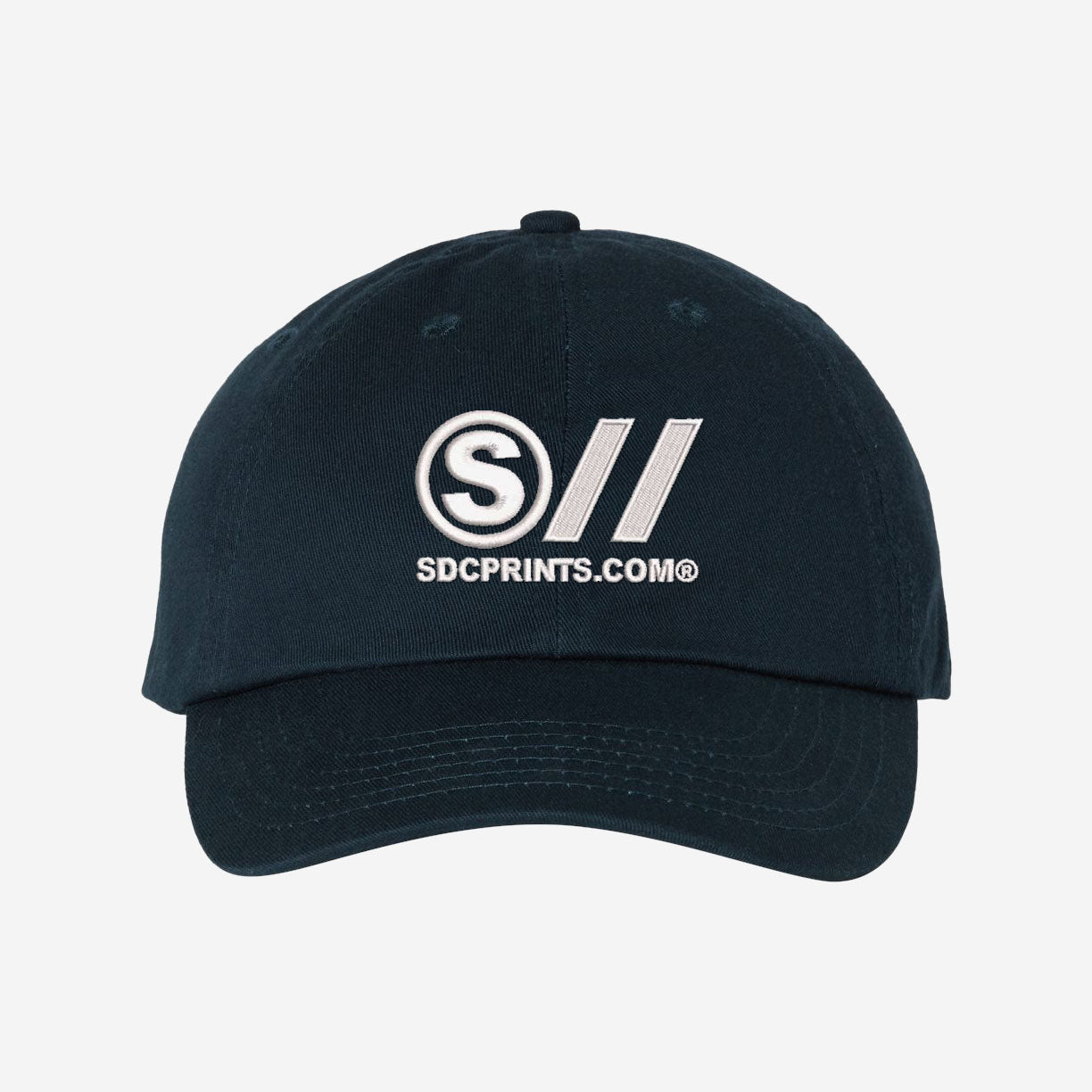 Dad Hat - Embroidered Bio Washed