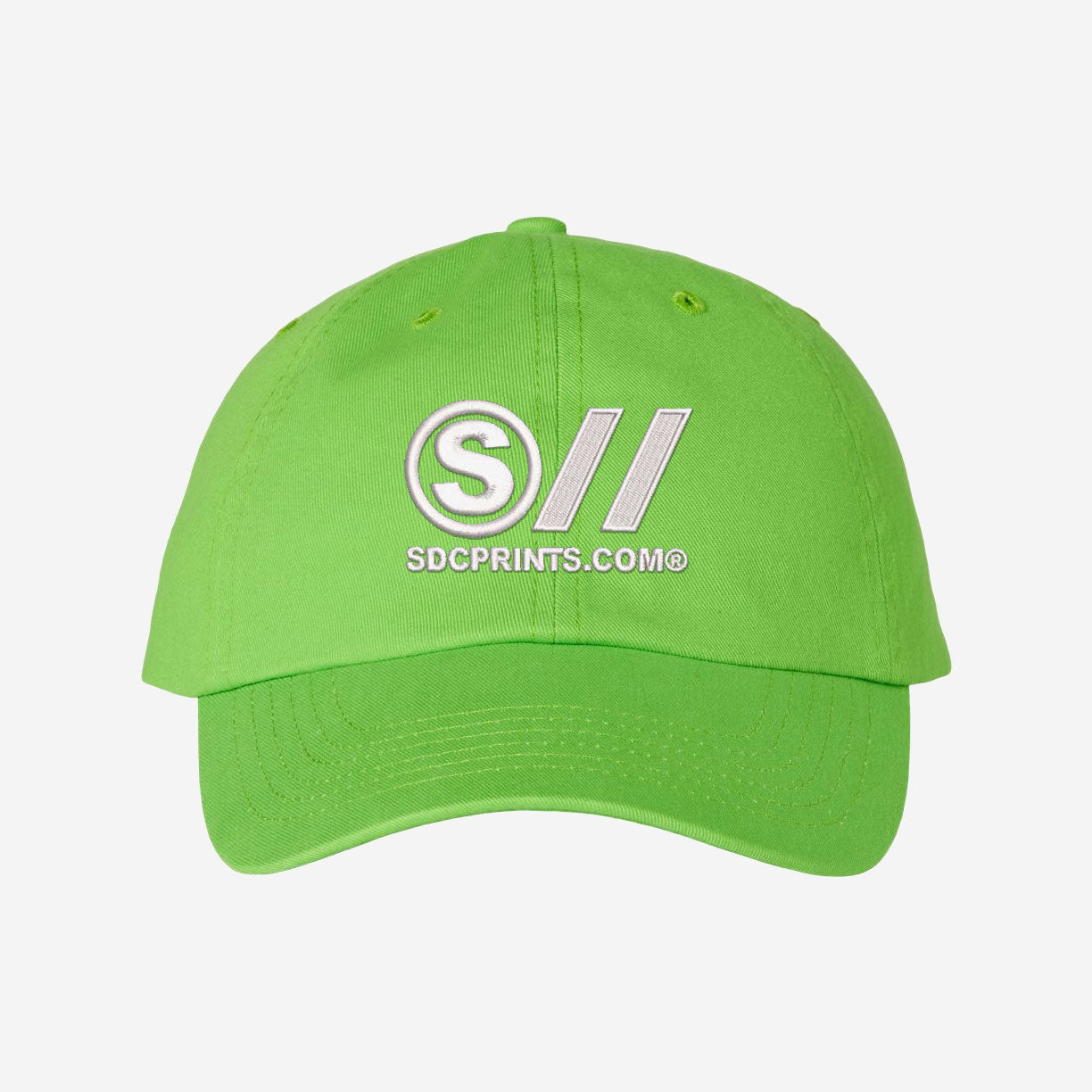 Dad Hat - Embroidered Bio Washed