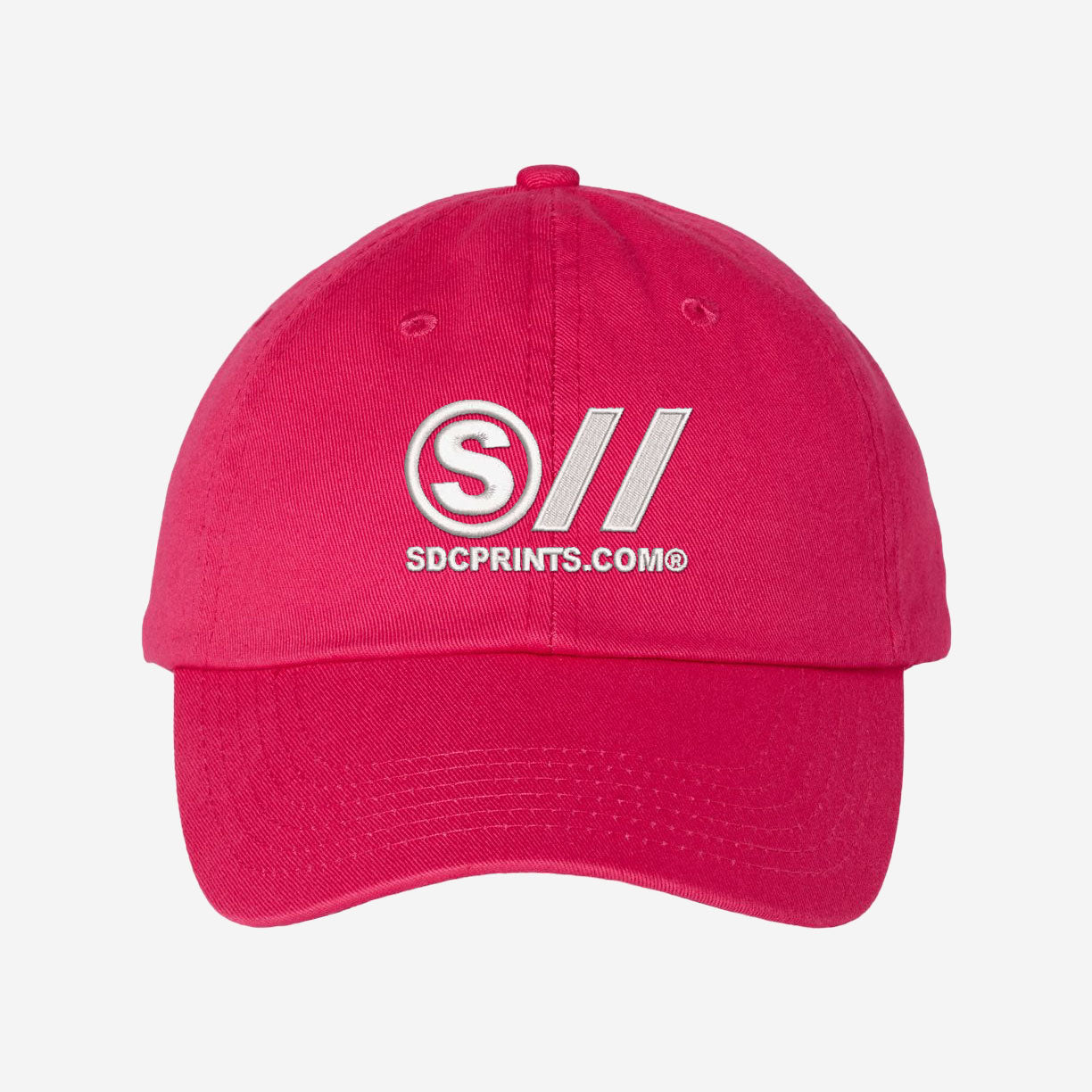 Dad Hat - Embroidered Bio Washed