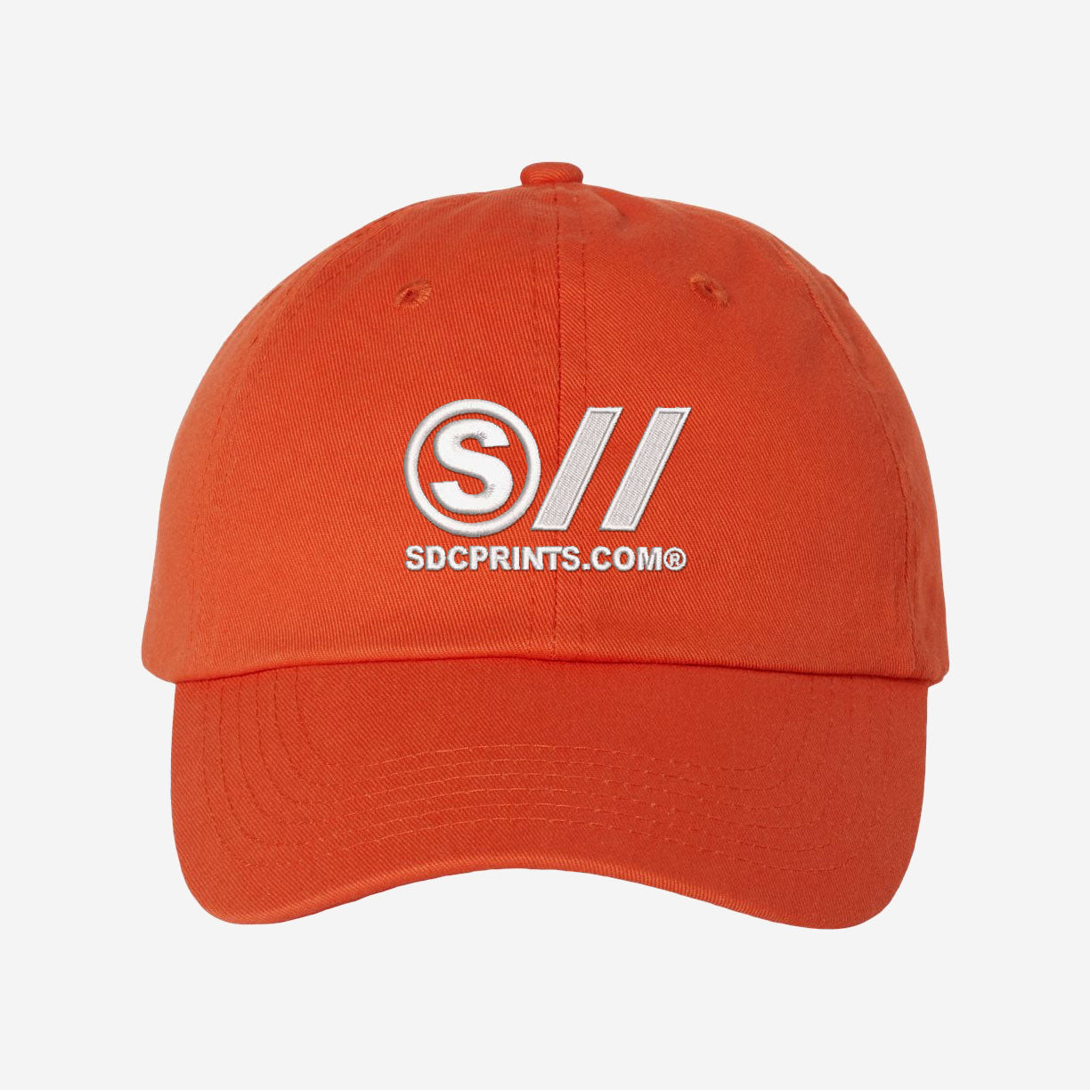 Dad Hat - Embroidered Bio Washed