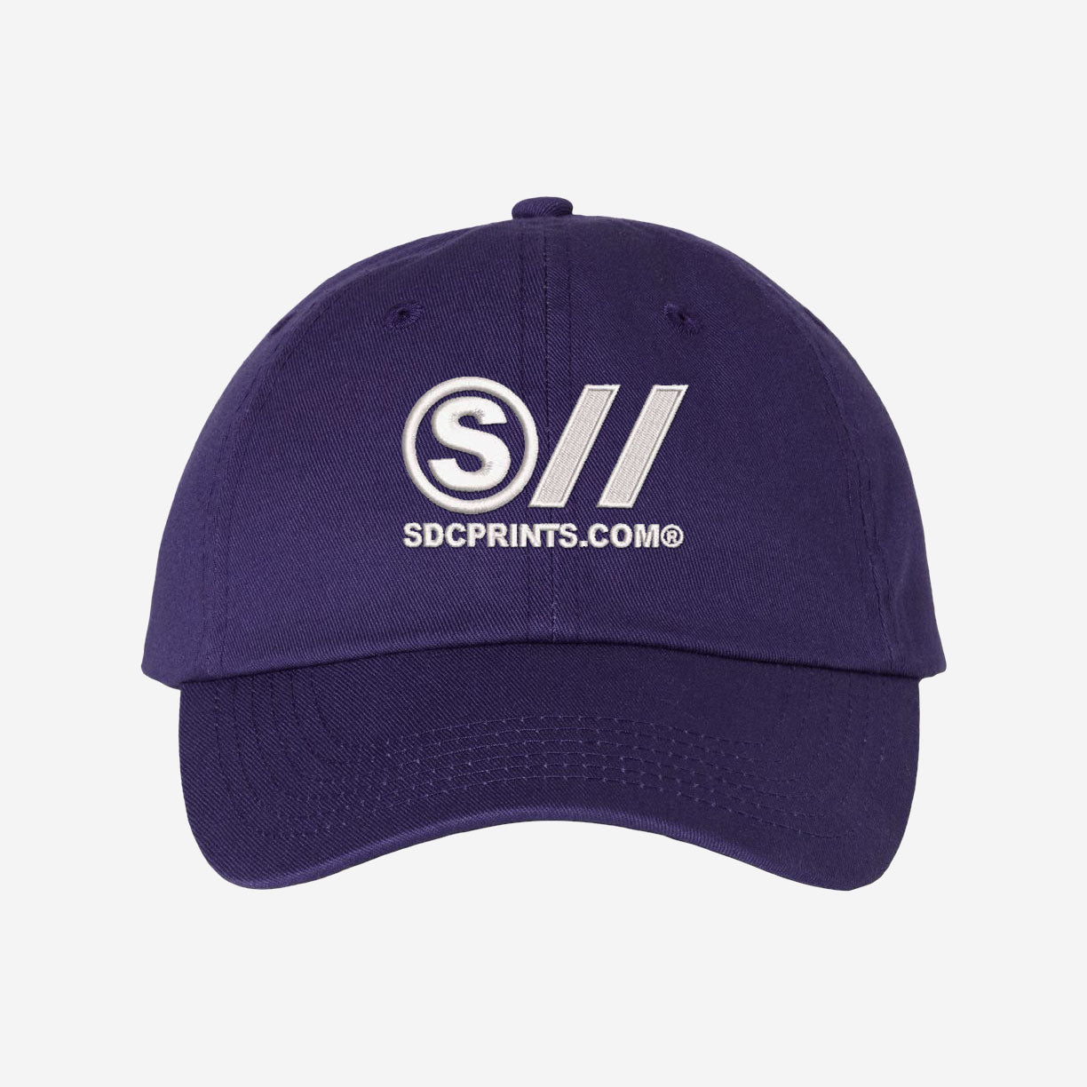 Dad Hat - Embroidered Bio Washed