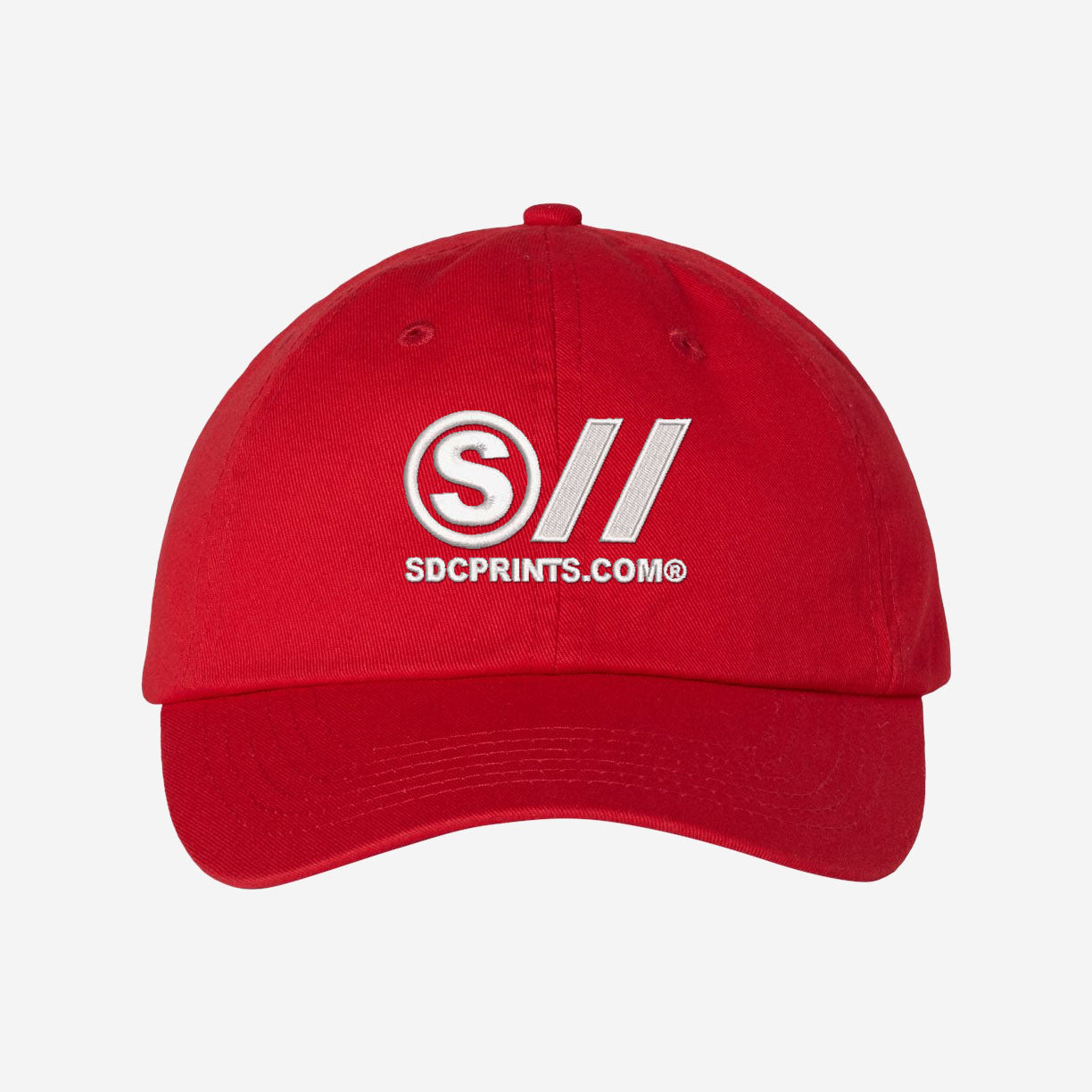 Dad Hat - Embroidered Bio Washed