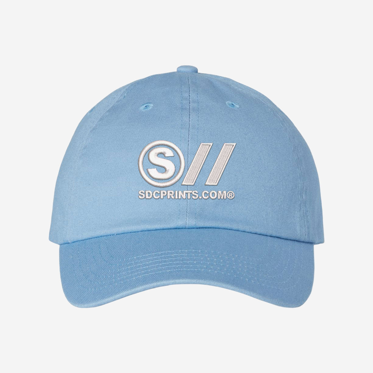 Dad Hat - Embroidered Bio Washed