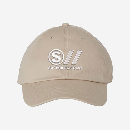 Dad Hat - Embroidered Bio Washed