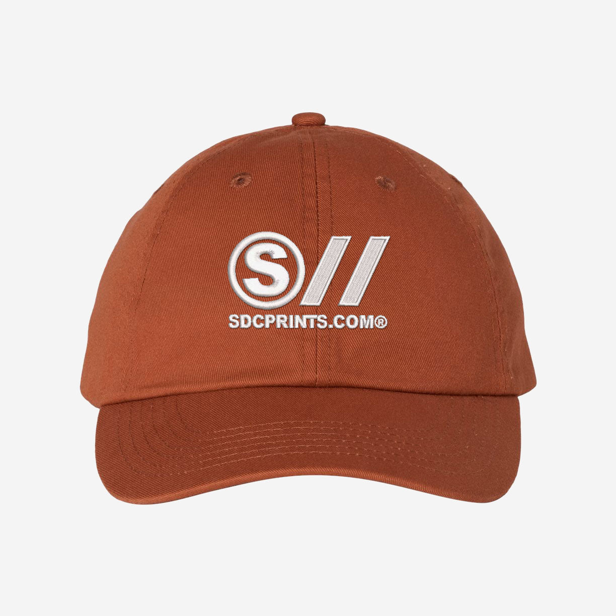 Dad Hat - Embroidered Bio Washed