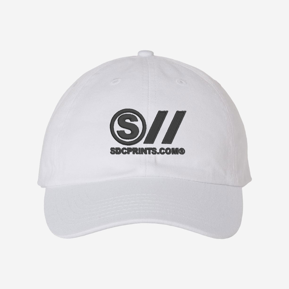 Dad Hat - Embroidered Bio Washed