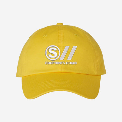 Dad Hat - Embroidered Bio Washed